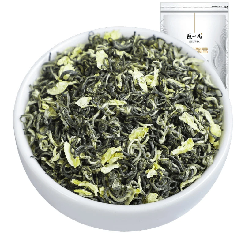 陈一凡茉莉飘雪 2025新茶特级浓香型茉莉花茶250g袋装自饮口粮茶
