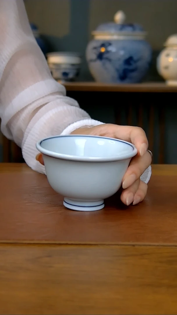 陶瓷白胎大压手（柴窑）