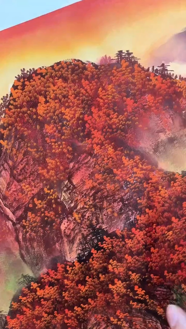 【闪购商品】国画周建真老师绘画作品14-60