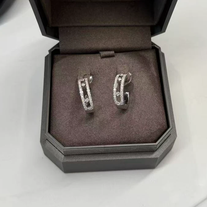 99新 Cartier/卡地亚  安洁利严选 梅西卡耳钉/0005571