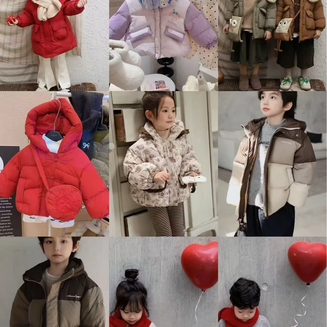 6号链接【601-603】儿童亲子装防寒服