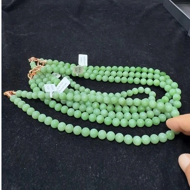 【老郑家】和田玉项链 约9mm+ 多样性发1件