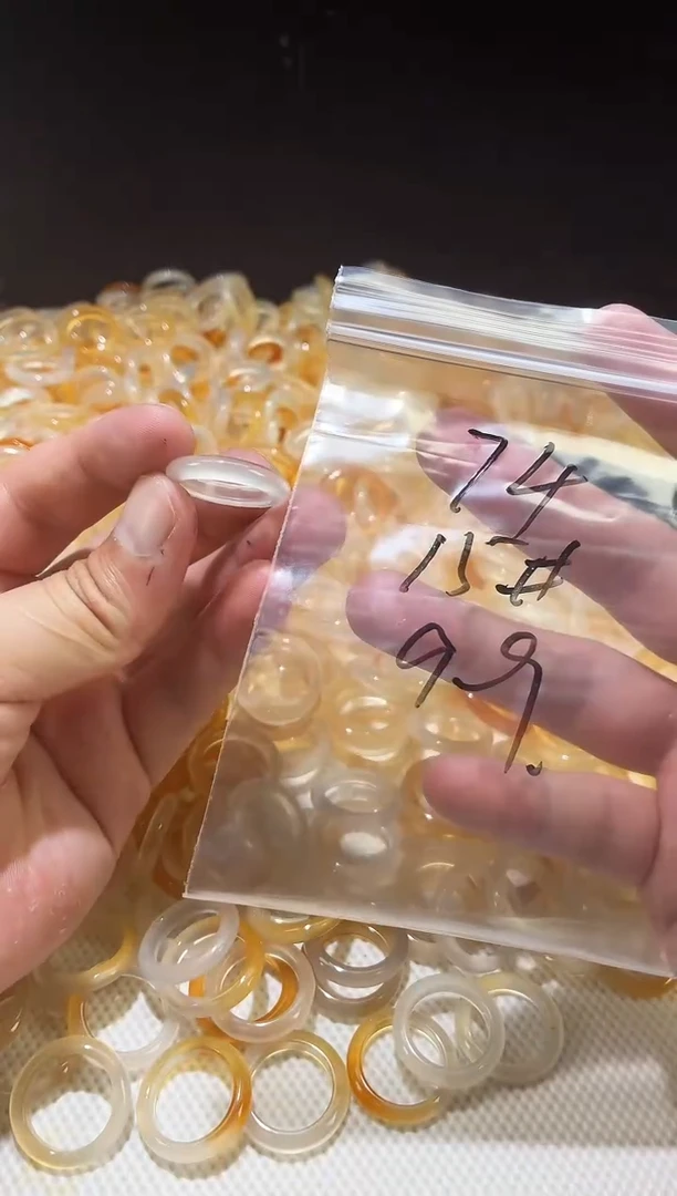 未镶嵌戒指玛瑙/玉髓74