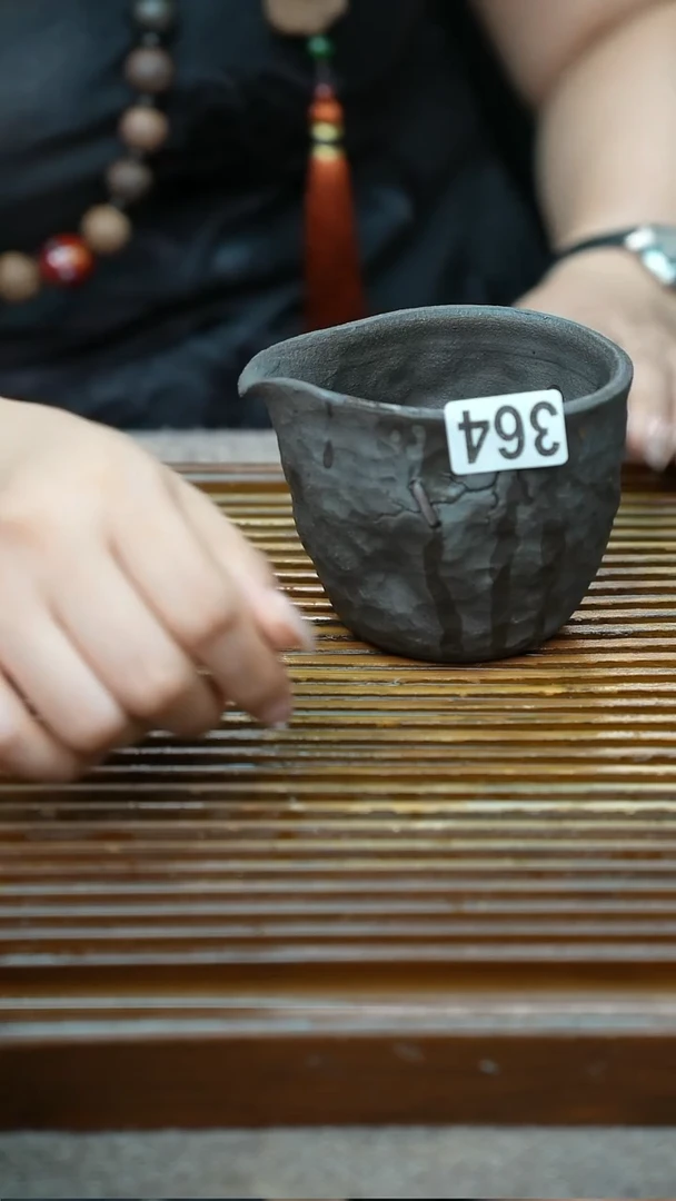 万古烧粗陶手工茶具