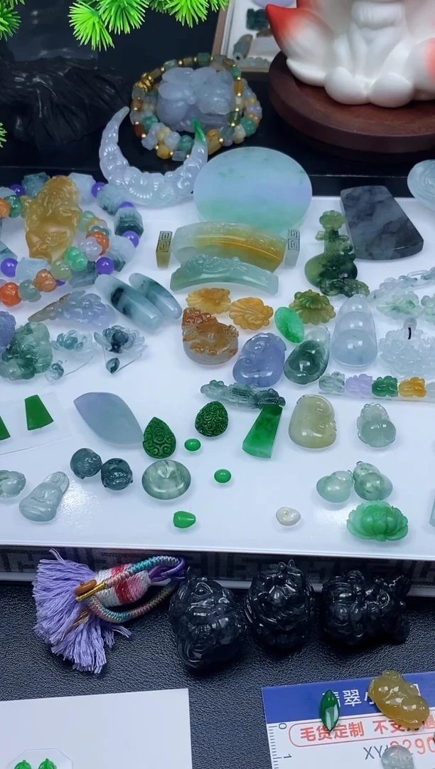 未镶嵌定制翡翠淘**A批量货品多样性发其一/