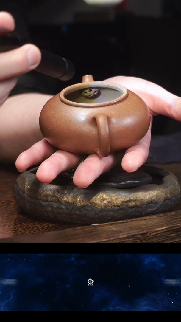 【闪购商品】紫砂茶壶老紫泥 寒江