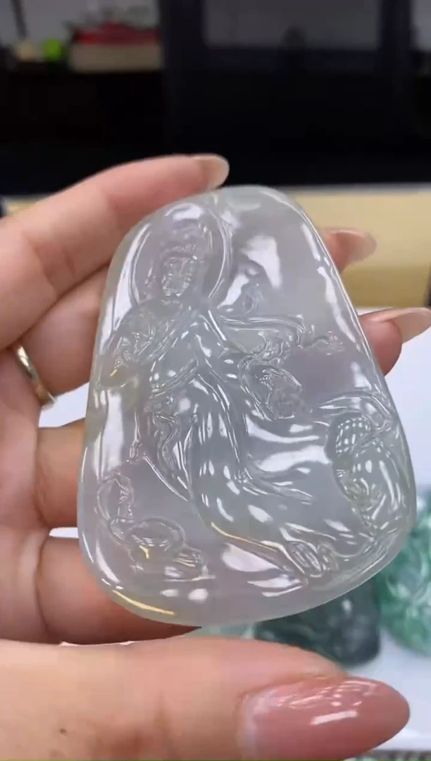 颈饰未镶嵌翡翠40860