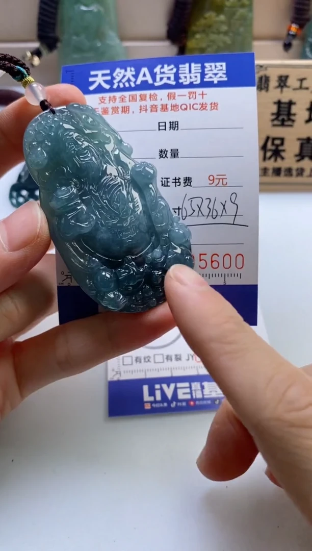 颈饰未镶嵌翡翠