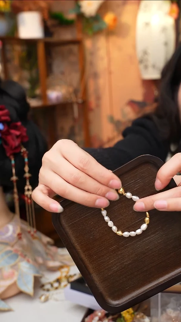 铜合金无锦簪阁绒花孤孤