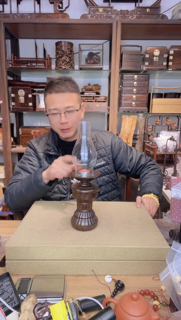 【闪购商品】乌木类书架364黑檀红红火火摆件  瑕疵