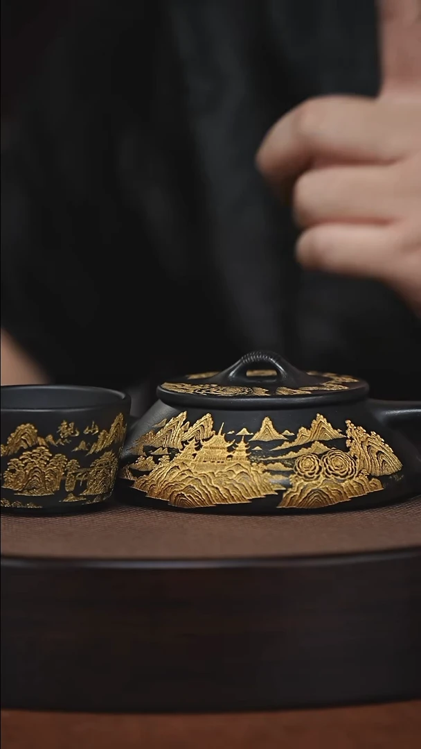 茶壶紫砂原矿紫砂壶