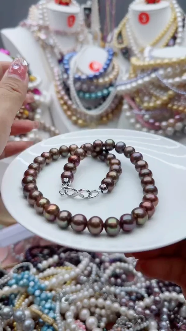 淡水珍珠未镶嵌颈饰1