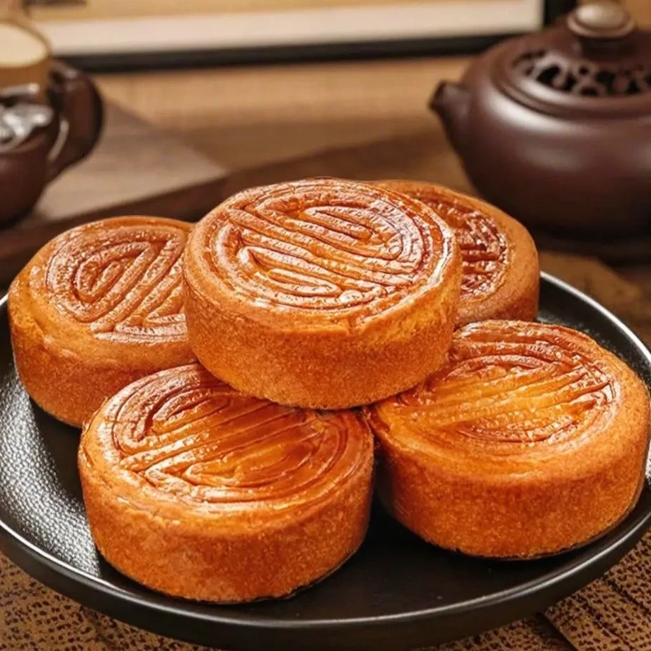 蛋月烧月饼【飞赢专属】（枣泥馅）每一个都是独立包装