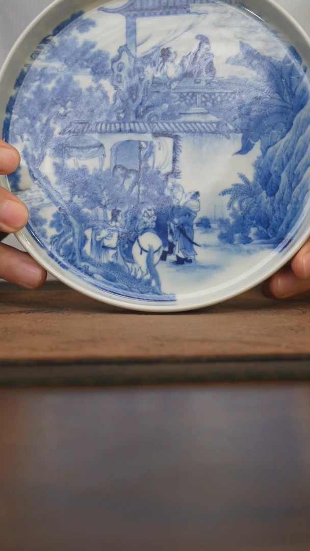 杯柴窑青花破价福利