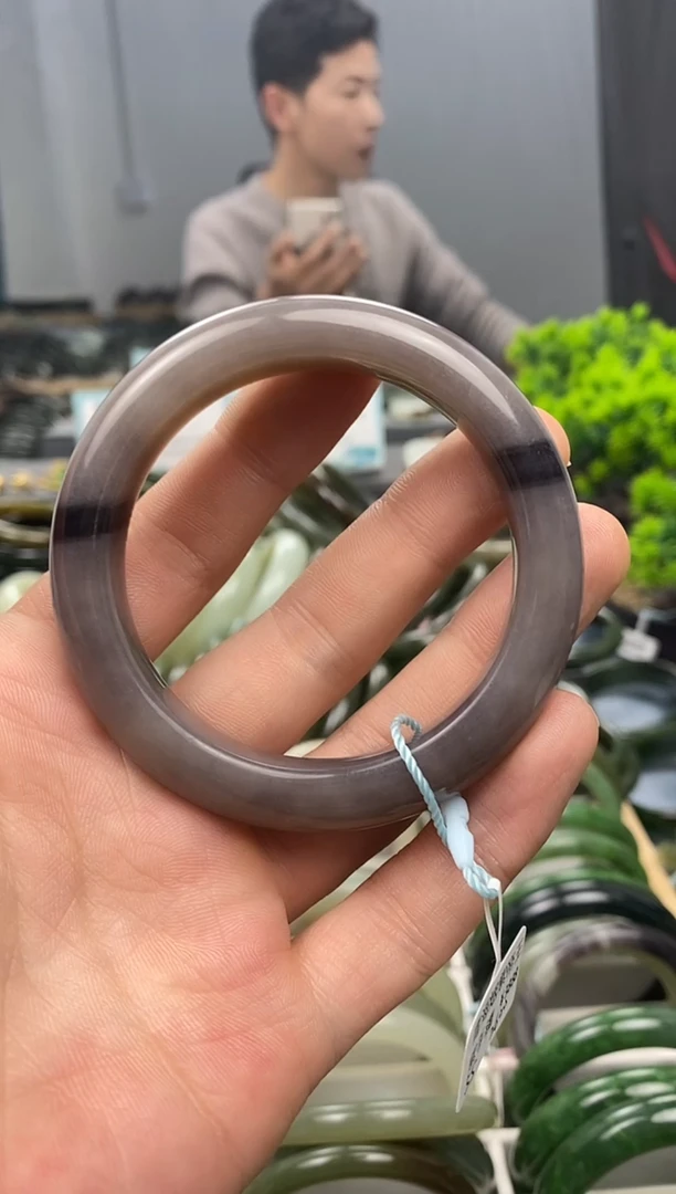 未镶嵌手镯和田玉55.2