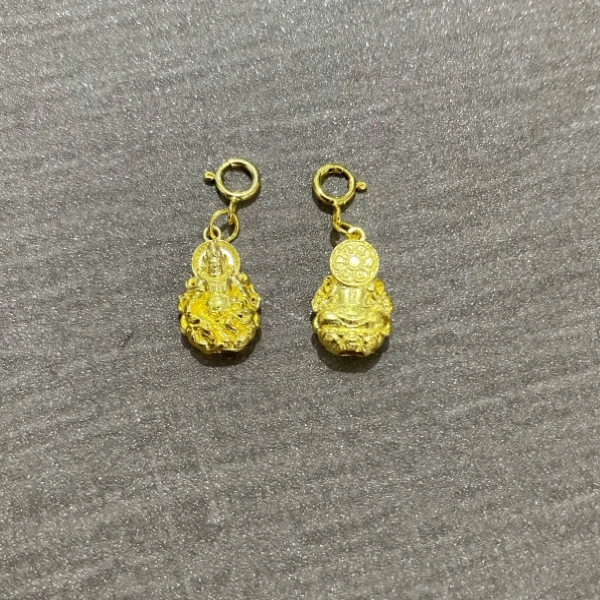 【发一个】18K黄才吊坠/个KJ-722