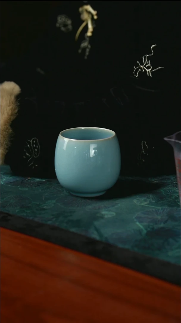 暖手杯 支钉 开片 一级品  130毫升