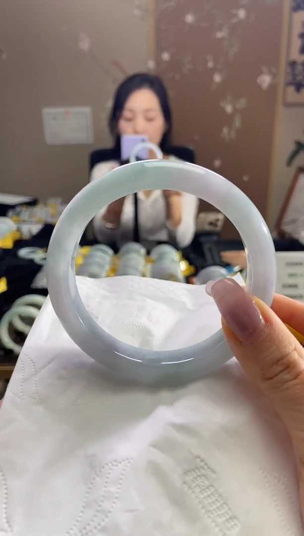 未镶嵌手镯翡翠61.6圈口t