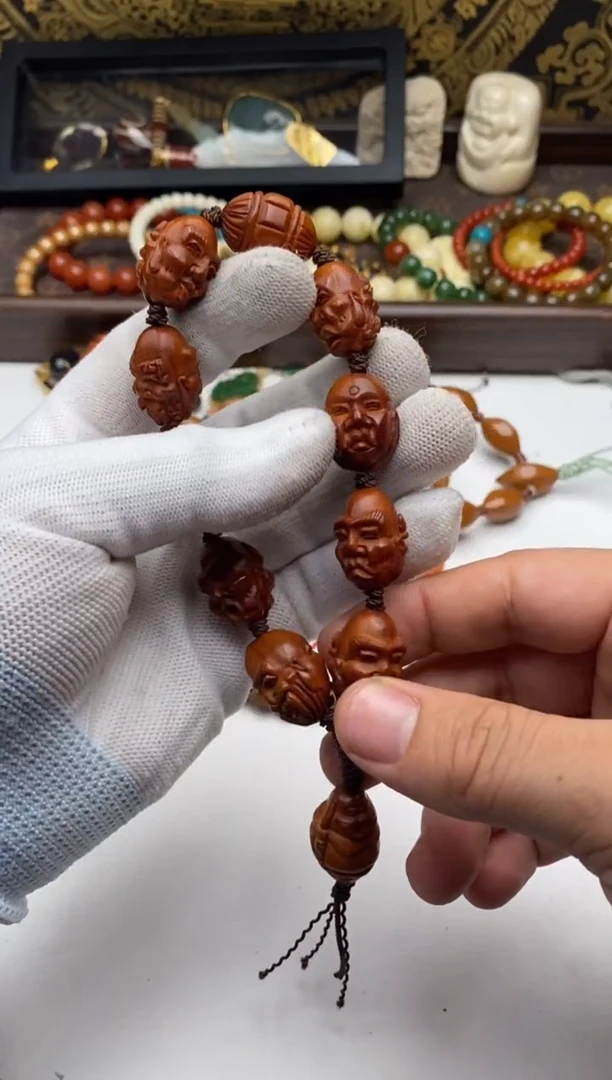 手串橄榄核橄榄核18罗汉手串