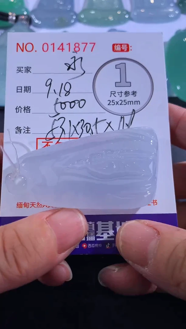 颈饰未镶嵌翡翠永****」！