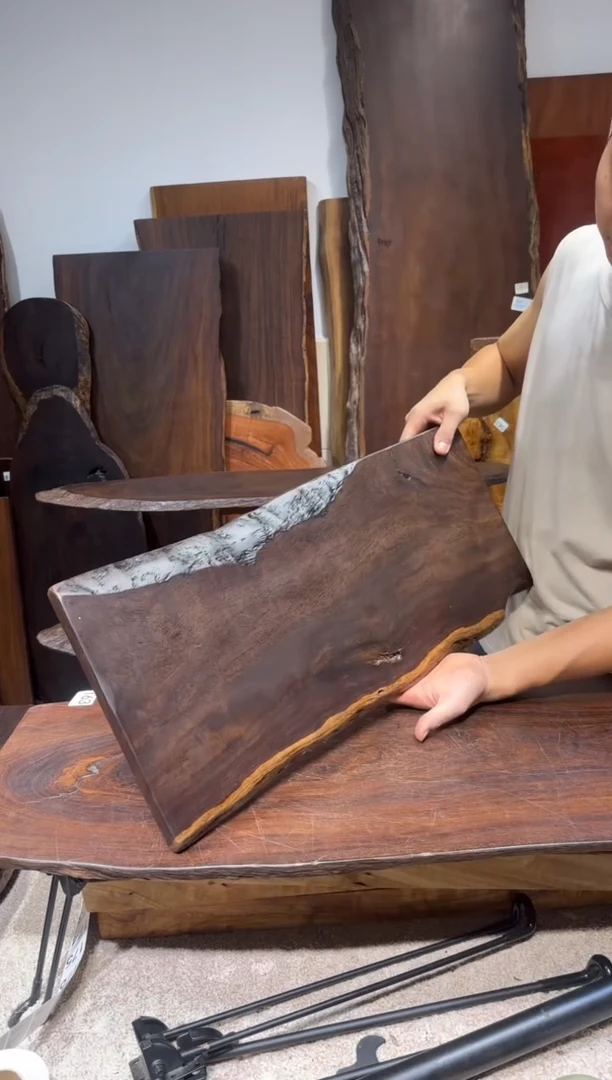 风车木（黑檀木）尺寸63*27*2编号163