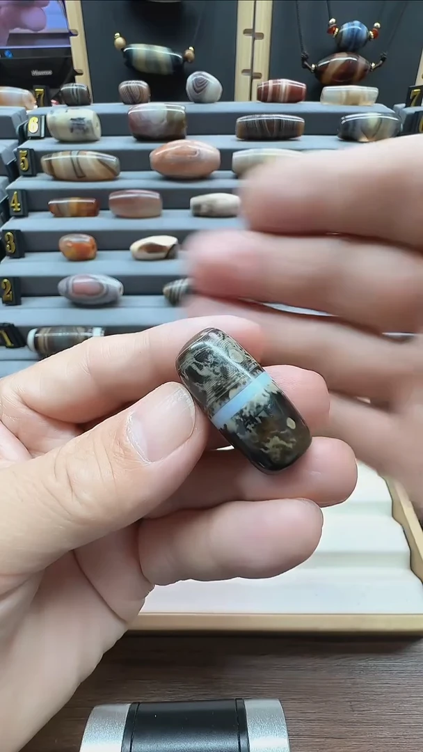 未镶嵌颈饰玛瑙/玉髓玛瑙32*16