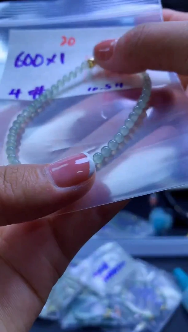 未镶嵌定制翡翠手串#600元-毛货需精细抛光