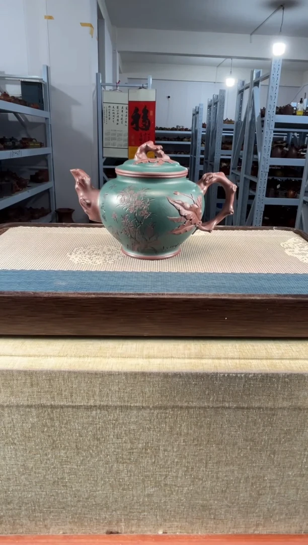 茶壶紫砂43宜兴紫砂300cc