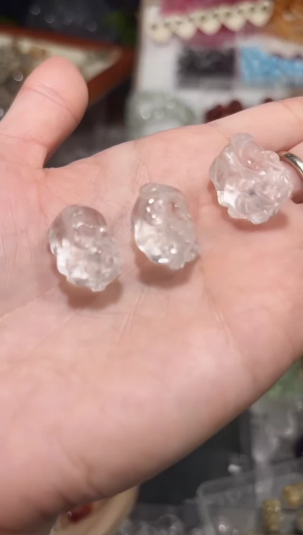 【闪购商品】水晶手串未镶嵌B05白水晶貔貅