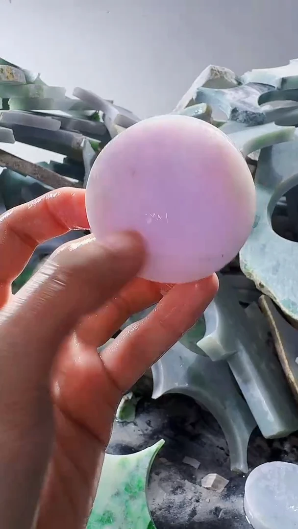 裸石翡翠缅甸翡翠A货文697