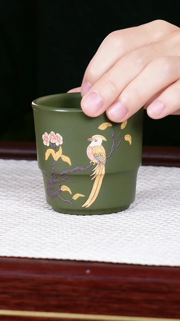 茶杯紫砂宜兴原矿紫砂 精品主人杯