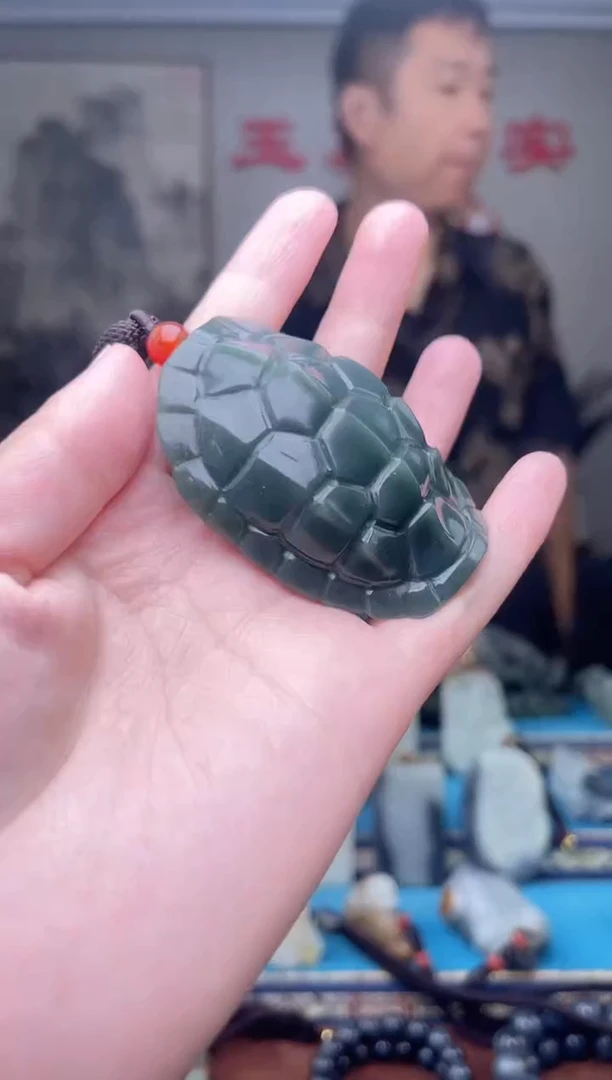 和田玉未镶嵌挂件1