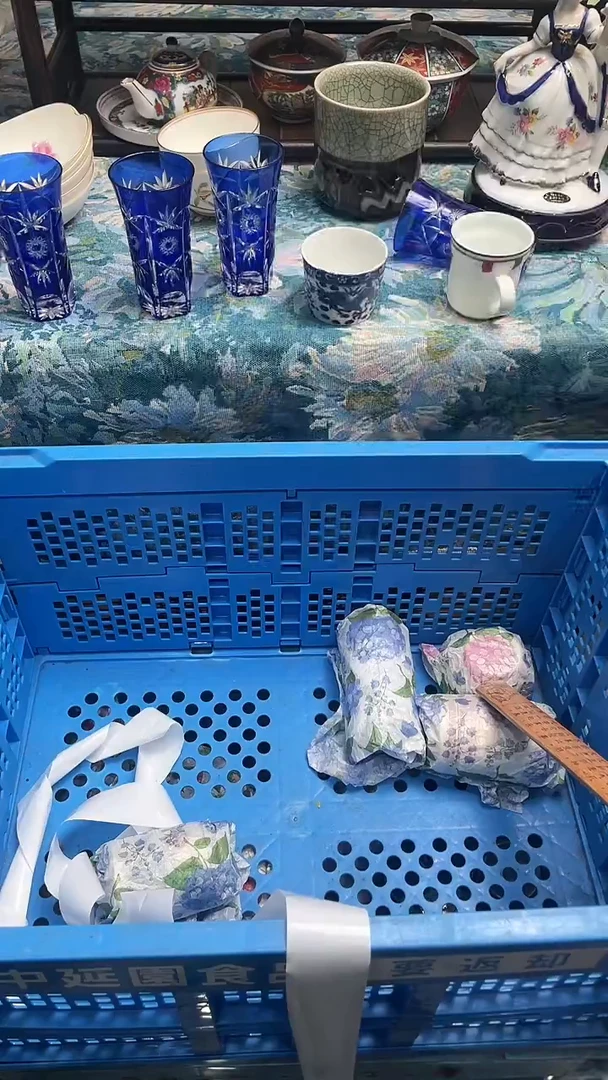 瓷片善**鱼瑞瓷精美瓷器C638