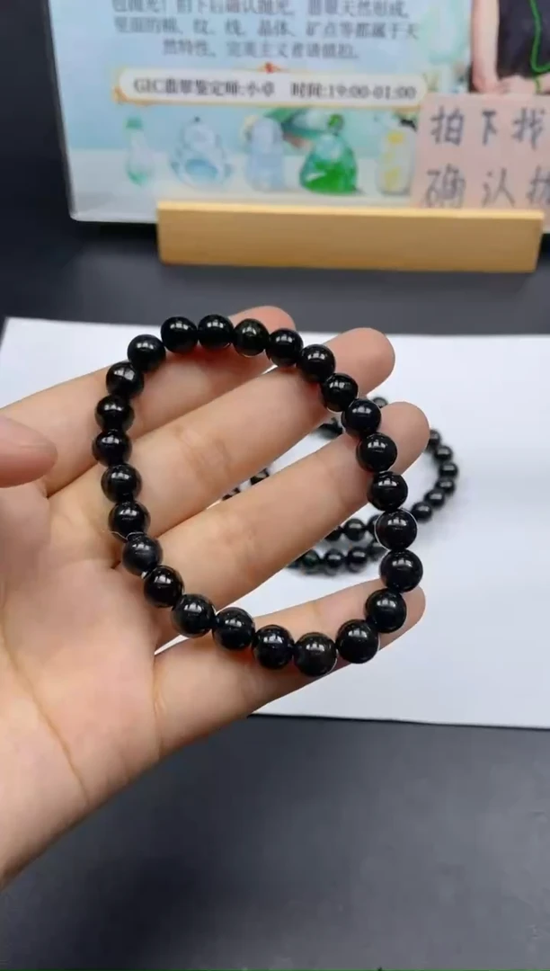 未镶嵌手串翡翠天然翡翠A货79多样性发一