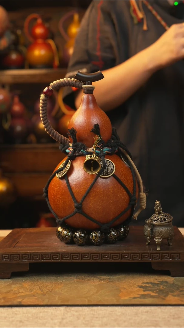 127大漆一物一拍记葫堂出品【不带手串】
