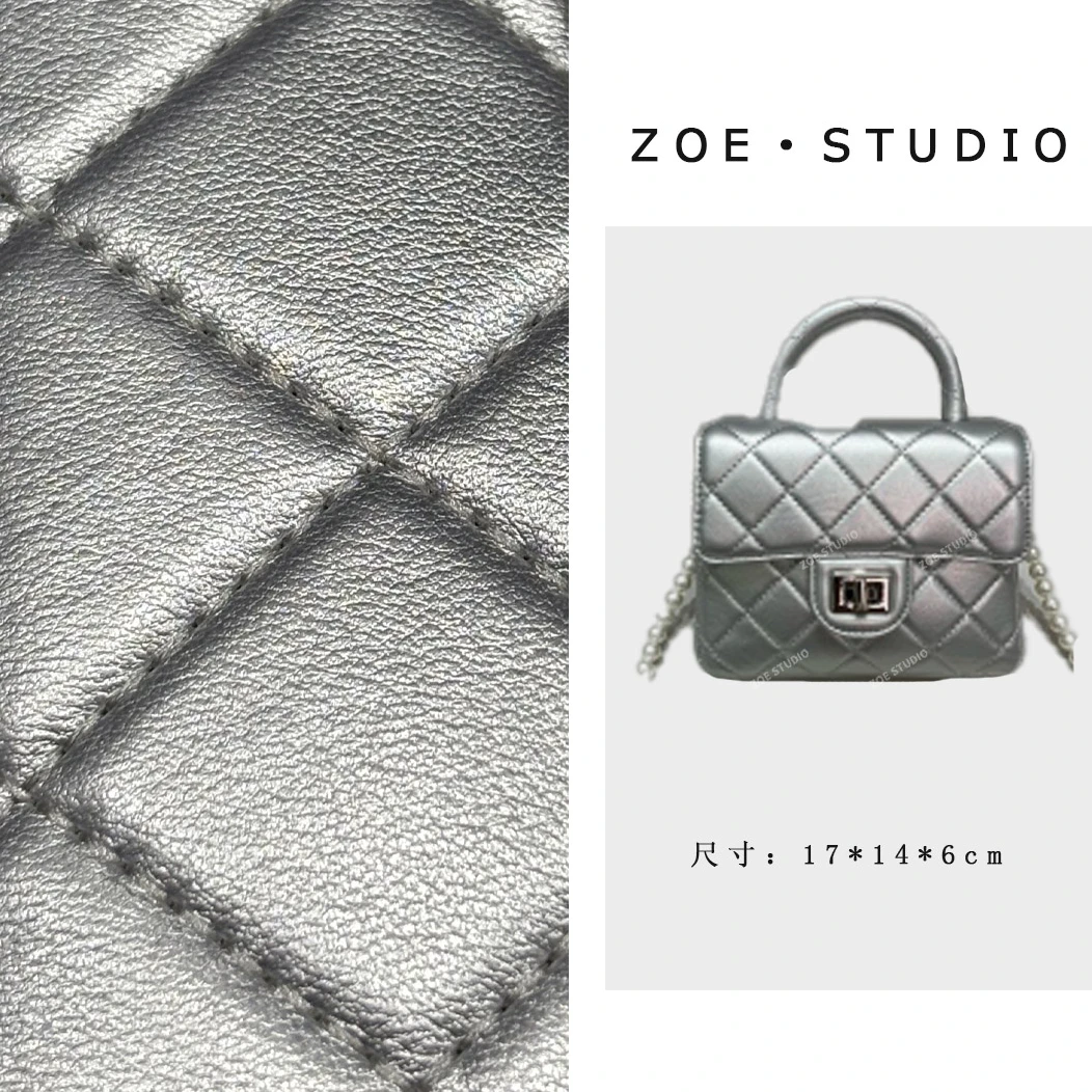 【佐伊甄选】ZT-D7152-贝母银轻奢女士经典小众斜挎斜跨包包