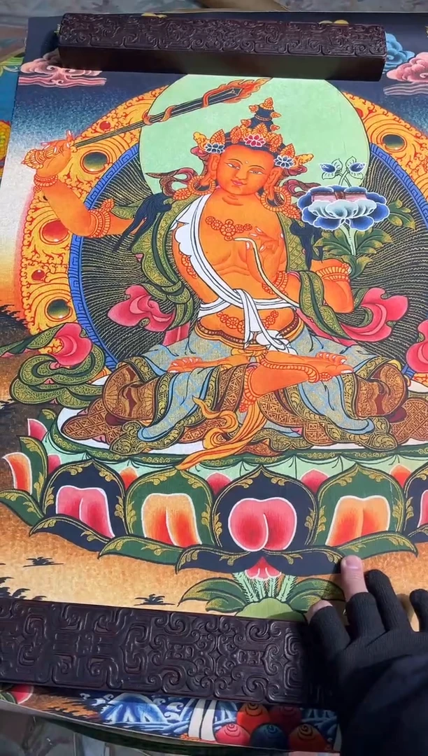 卷轴画东东唐卡tk16