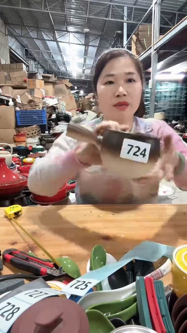 【闪购商品】724瑕疵粗陶明火壶，，