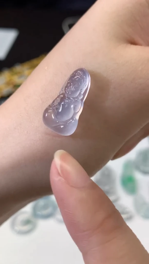 翡翠未镶嵌吊坠(不含链)Q71|4800