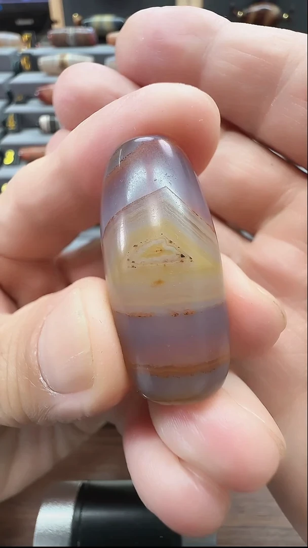 未镶嵌颈饰玛瑙/玉髓玛瑙38*17