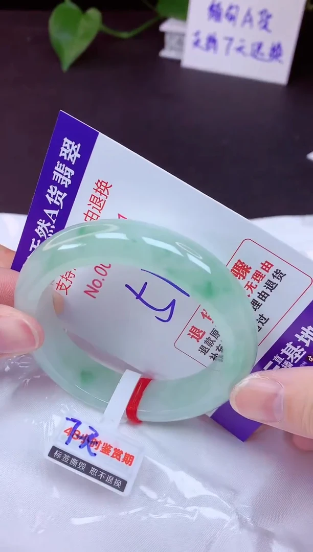未镶嵌手镯翡翠51（7天无理由退换 ）