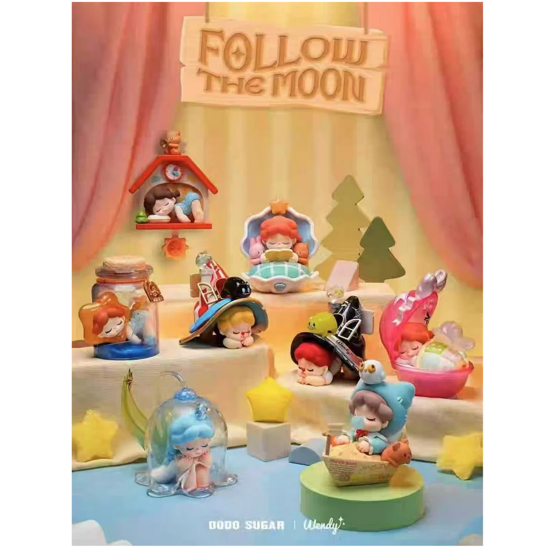 Wendy 跟着月亮走系列盲盒 可爱潮玩公仔摆件手办