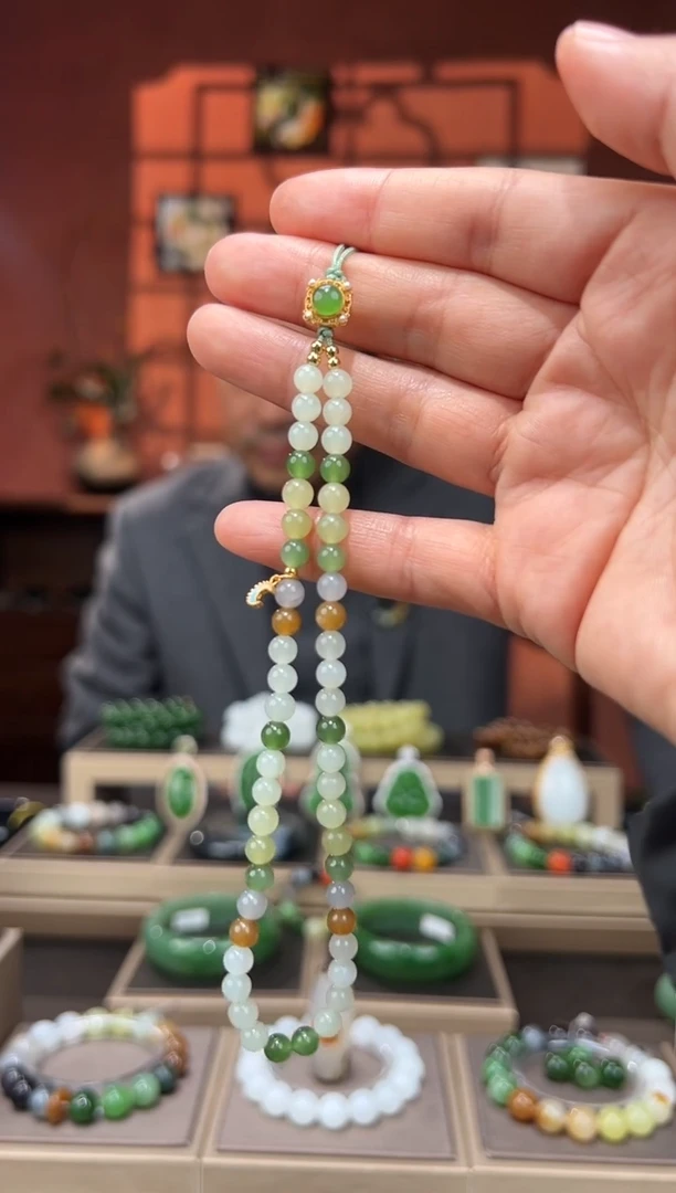 未镶嵌手链和田玉手机挂