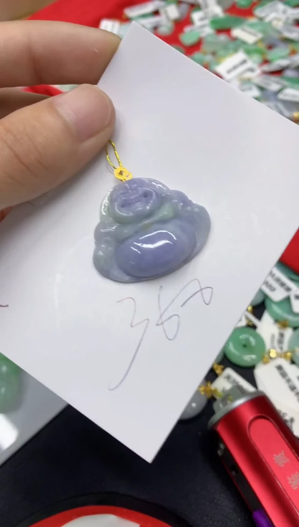 【闪购商品】翡翠颈饰18K金镶嵌翡翠