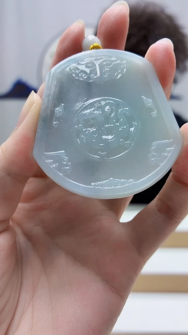 未镶嵌定制翡翠4688zm-毛货挂件22