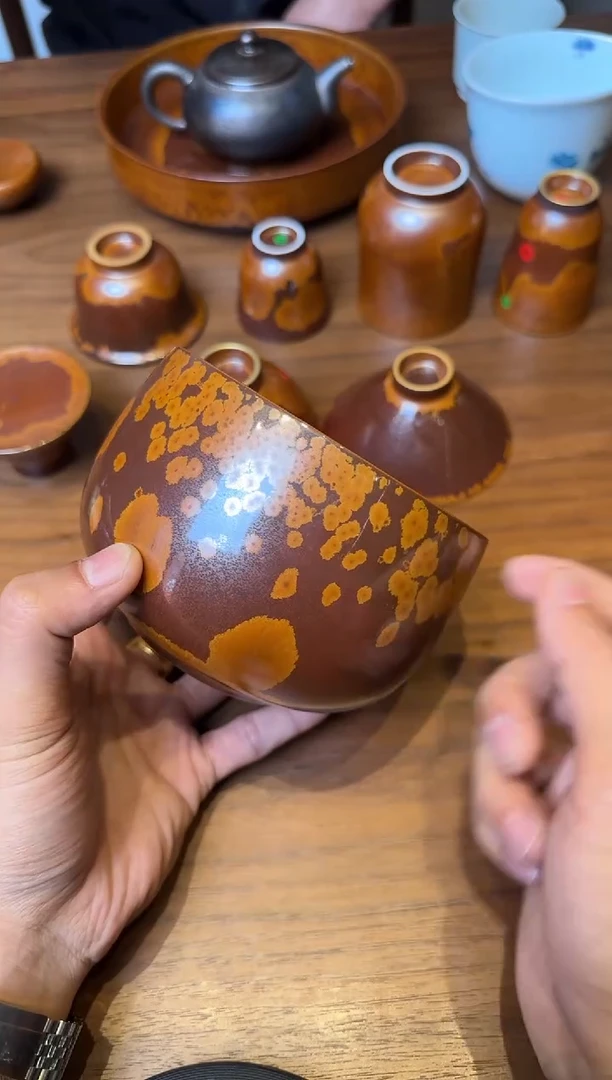 荣器 木首“缘份”水洗