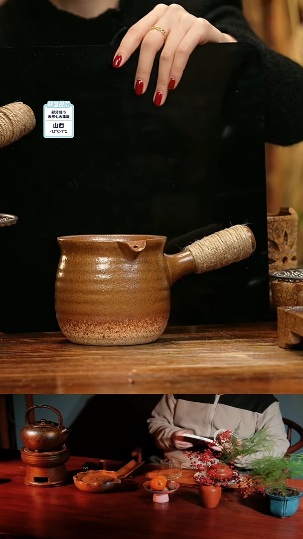 【闪购商品】紫砂茶壶娇妹茶馆-古法柴烧