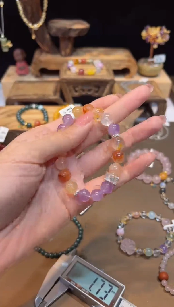 水晶手链未镶嵌手饰@@F5521