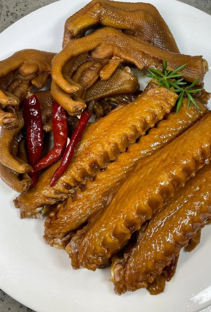 川渝美食 卤鹅翅鹅掌 深夜小零食 零添加 开袋即食