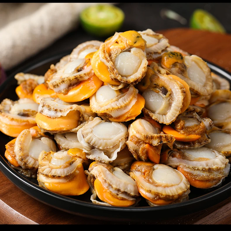 【到手5斤】现剥新鲜速冻扇贝肉青岛发货【50-60粒/斤】